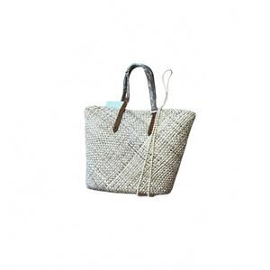 NEW DIVA USA women's sea grass bag in beige